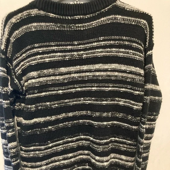 Calvin Klein jeans long sleeved striped Womens sweater size small - Picture 4 of 8